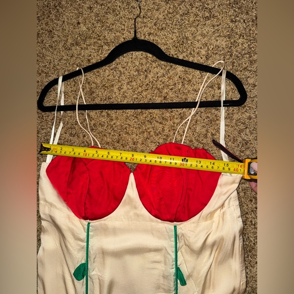 Farm Rio Rose Detailed Midi Satin
Dress size large - Picture 8 of 11